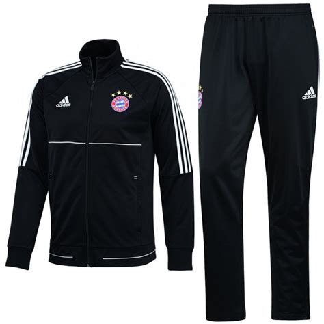 bayern münchen adidas trainingsanzug schwarz|Bayern trainingsanzüge kaufen.